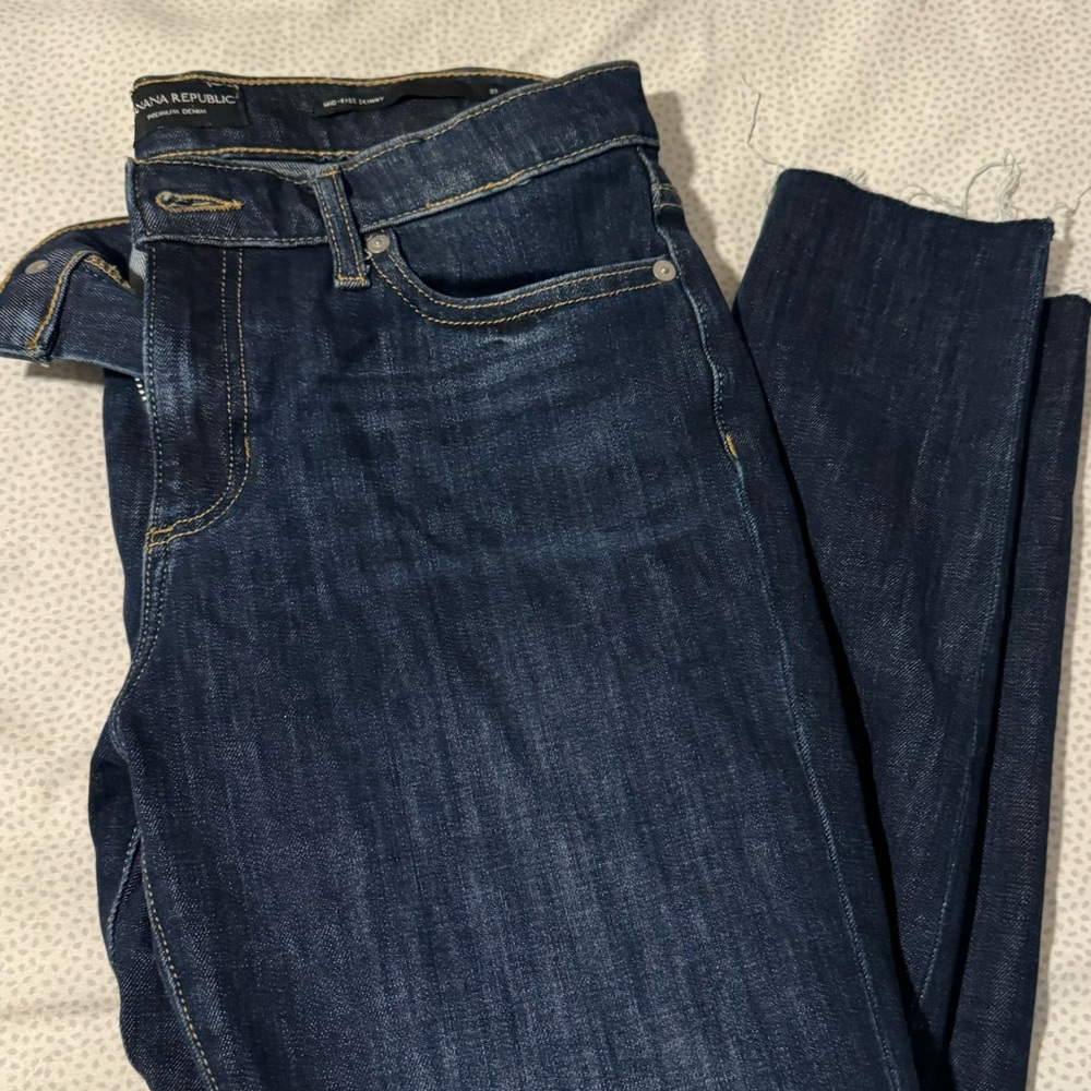 New banana republic skinny jeans